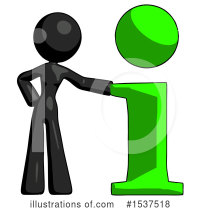 Royalty-Free (RF) Black Design Mascot Clipart Illustration by Leo Blanchette - Stock Sample #1537518