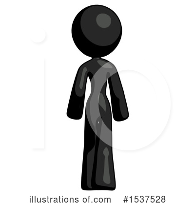 Royalty-Free (RF) Black Design Mascot Clipart Illustration by Leo Blanchette - Stock Sample #1537528