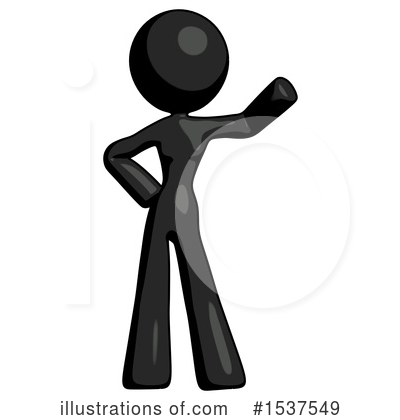 Royalty-Free (RF) Black Design Mascot Clipart Illustration by Leo Blanchette - Stock Sample #1537549
