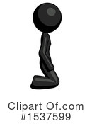 Black Design Mascot Clipart #1537599 by Leo Blanchette