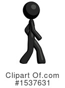 Black Design Mascot Clipart #1537631 by Leo Blanchette