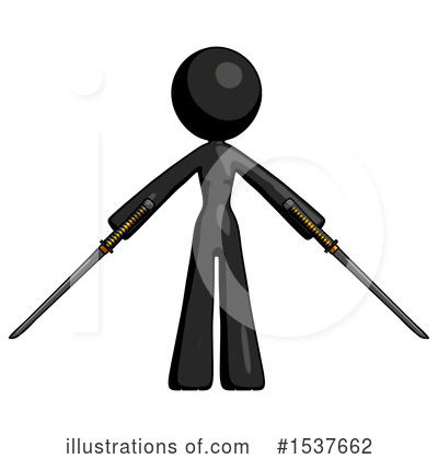 Royalty-Free (RF) Black Design Mascot Clipart Illustration by Leo Blanchette - Stock Sample #1537662