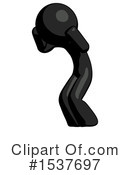 Black Design Mascot Clipart #1537697 by Leo Blanchette