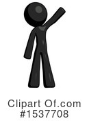 Black Design Mascot Clipart #1537708 by Leo Blanchette