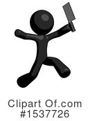 Black Design Mascot Clipart #1537726 by Leo Blanchette