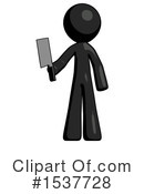 Black Design Mascot Clipart #1537728 by Leo Blanchette