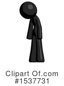 Black Design Mascot Clipart #1537731 by Leo Blanchette