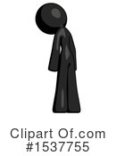 Black Design Mascot Clipart #1537755 by Leo Blanchette
