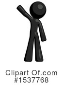 Black Design Mascot Clipart #1537768 by Leo Blanchette
