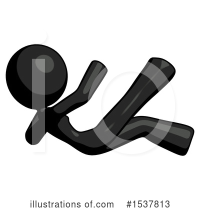 Royalty-Free (RF) Black Design Mascot Clipart Illustration by Leo Blanchette - Stock Sample #1537813