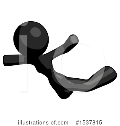 Royalty-Free (RF) Black Design Mascot Clipart Illustration by Leo Blanchette - Stock Sample #1537815