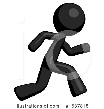 Royalty-Free (RF) Black Design Mascot Clipart Illustration by Leo Blanchette - Stock Sample #1537818