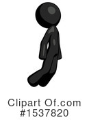 Black Design Mascot Clipart #1537820 by Leo Blanchette