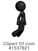 Black Design Mascot Clipart #1537821 by Leo Blanchette