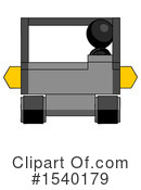 Black Design Mascot Clipart #1540179 by Leo Blanchette