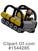 Black Design Mascot Clipart #1544285 by Leo Blanchette