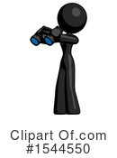 Black Design Mascot Clipart #1544550 by Leo Blanchette