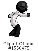 Black Design Mascot Clipart #1550475 by Leo Blanchette