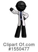 Black Design Mascot Clipart #1550477 by Leo Blanchette