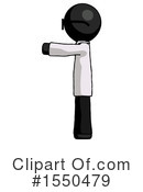 Black Design Mascot Clipart #1550479 by Leo Blanchette