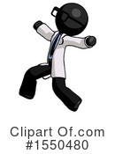 Black Design Mascot Clipart #1550480 by Leo Blanchette