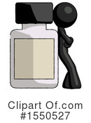 Black Design Mascot Clipart #1550527 by Leo Blanchette