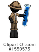 Black Design Mascot Clipart #1550575 by Leo Blanchette