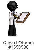 Black Design Mascot Clipart #1550588 by Leo Blanchette