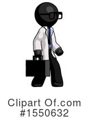Black Design Mascot Clipart #1550632 by Leo Blanchette