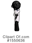 Black Design Mascot Clipart #1550636 by Leo Blanchette