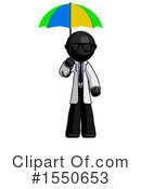 Black Design Mascot Clipart #1550653 by Leo Blanchette
