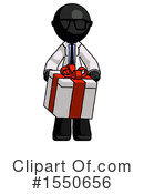 Black Design Mascot Clipart #1550656 by Leo Blanchette