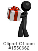 Black Design Mascot Clipart #1550662 by Leo Blanchette