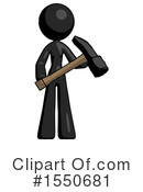 Black Design Mascot Clipart #1550681 by Leo Blanchette