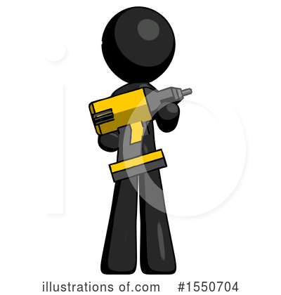 Royalty-Free (RF) Black Design Mascot Clipart Illustration by Leo Blanchette - Stock Sample #1550704