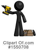 Black Design Mascot Clipart #1550708 by Leo Blanchette