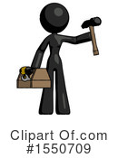 Black Design Mascot Clipart #1550709 by Leo Blanchette