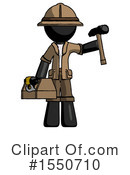Black Design Mascot Clipart #1550710 by Leo Blanchette