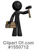 Black Design Mascot Clipart #1550712 by Leo Blanchette