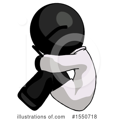 Royalty-Free (RF) Black Design Mascot Clipart Illustration by Leo Blanchette - Stock Sample #1550718