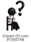 Black Design Mascot Clipart #1550748 by Leo Blanchette