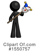 Black Design Mascot Clipart #1550757 by Leo Blanchette