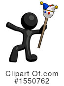 Black Design Mascot Clipart #1550762 by Leo Blanchette
