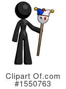Black Design Mascot Clipart #1550763 by Leo Blanchette