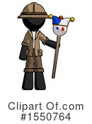 Black Design Mascot Clipart #1550764 by Leo Blanchette