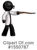 Black Design Mascot Clipart #1550787 by Leo Blanchette