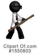 Black Design Mascot Clipart #1550803 by Leo Blanchette