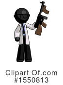 Black Design Mascot Clipart #1550813 by Leo Blanchette