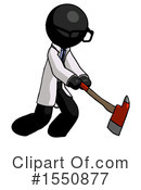 Black Design Mascot Clipart #1550877 by Leo Blanchette