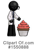 Black Design Mascot Clipart #1550888 by Leo Blanchette